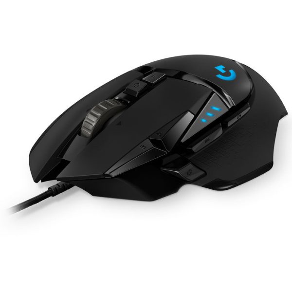 Logitech G502 Hero Gaming Mouse – black