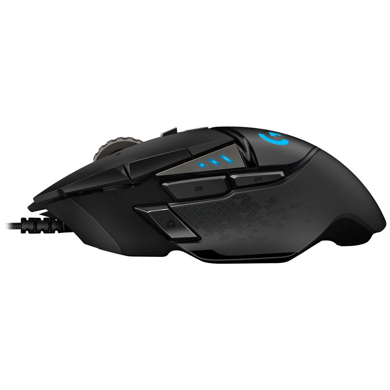 Logitech G502 Hero Gaming Mouse - black