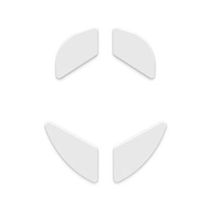 Glorious PC Gaming Race Glorious PC Gaming Model O G-Skates - 1 Set, White