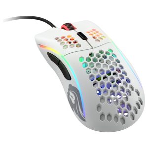 Glorious PC Gaming Race Model D gaming mouse - white, matte