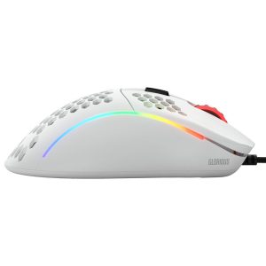 Glorious PC Gaming Race Model D gaming mouse - white, matte