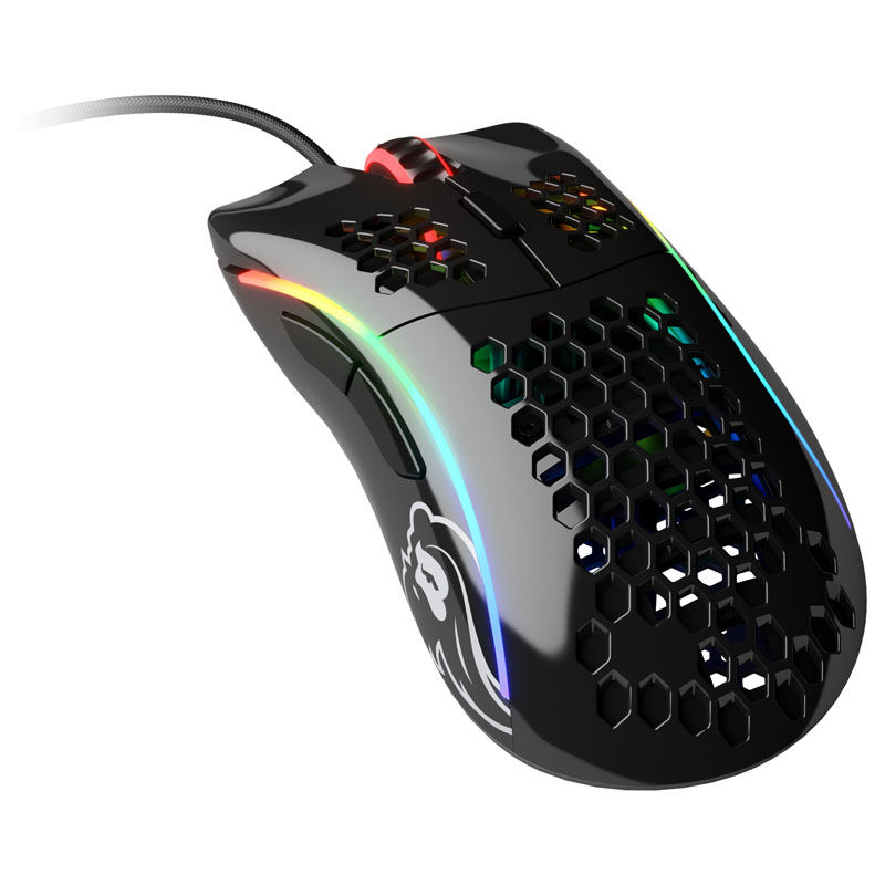 Glorious PC Gaming Race Model D gaming mouse - black, glossy : image 1