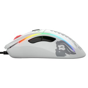 Glorious PC Gaming Race Model D gaming mouse - white, glossy