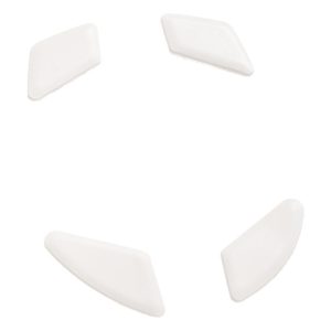 Tiger Gaming Arc2 mouse skates for Glorious Model D - 1 set, white