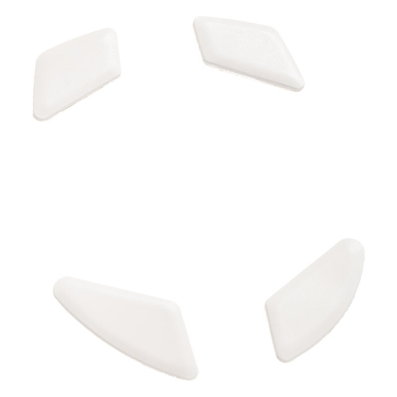 Tiger Gaming Arc2 mouse skates for Glorious Model D - 1 set, white