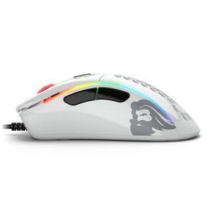 Glorious PC Gaming Race Model D gaming mouse - white, glossy