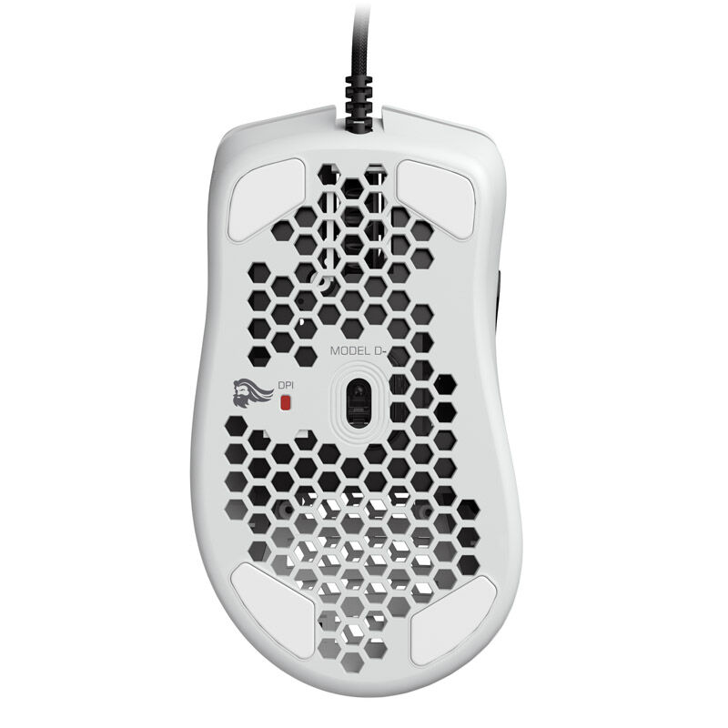 Glorious PC Gaming Race Model D gaming mouse - white, glossy
