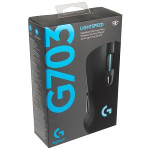 Logitech G703 Hero Lightspeed Gaming Mouse - Black