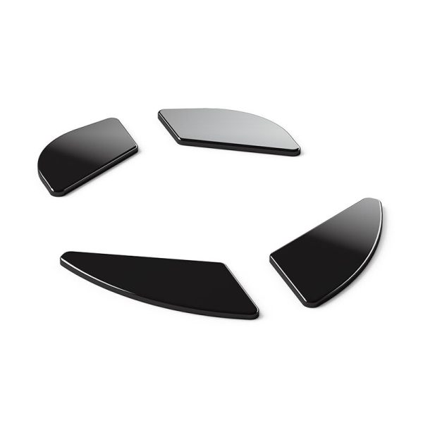 Glorious PC Gaming Race G-Floats mouse skates made of ceramic – Model D-, black