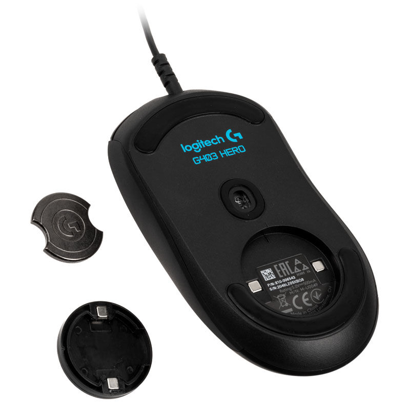 Logitech G403 Hero Gaming Mouse - Black