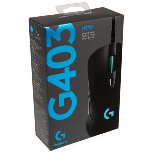 Logitech G403 Hero Gaming Mouse - Black