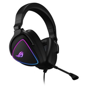 ASUS ROG Delta S Gaming Stereo Gaming Headset, RGB - black