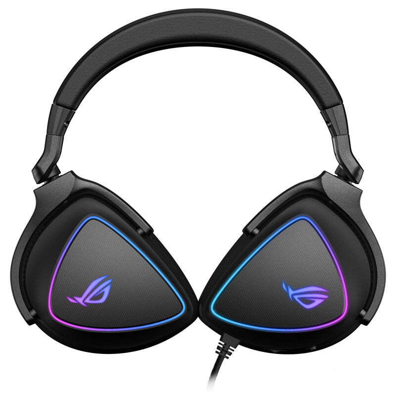 ASUS ROG Delta S Gaming Stereo Gaming Headset, RGB - black