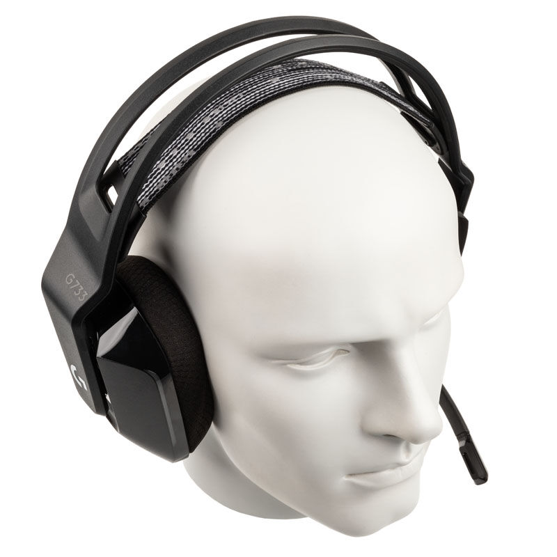 Logitech G733 LIGHTSPEED RGB Gaming Headset - Black