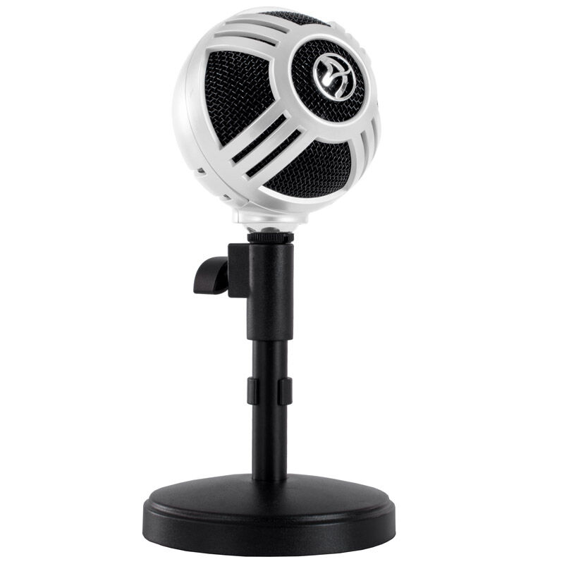 Arozzi Sfera table microphone, USB - white