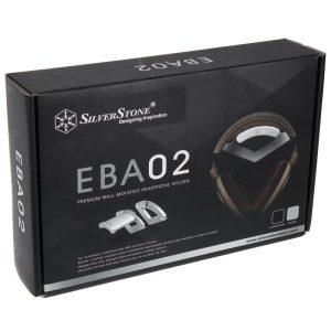 Silverstone SST-EBA02S Headset Holder - silver