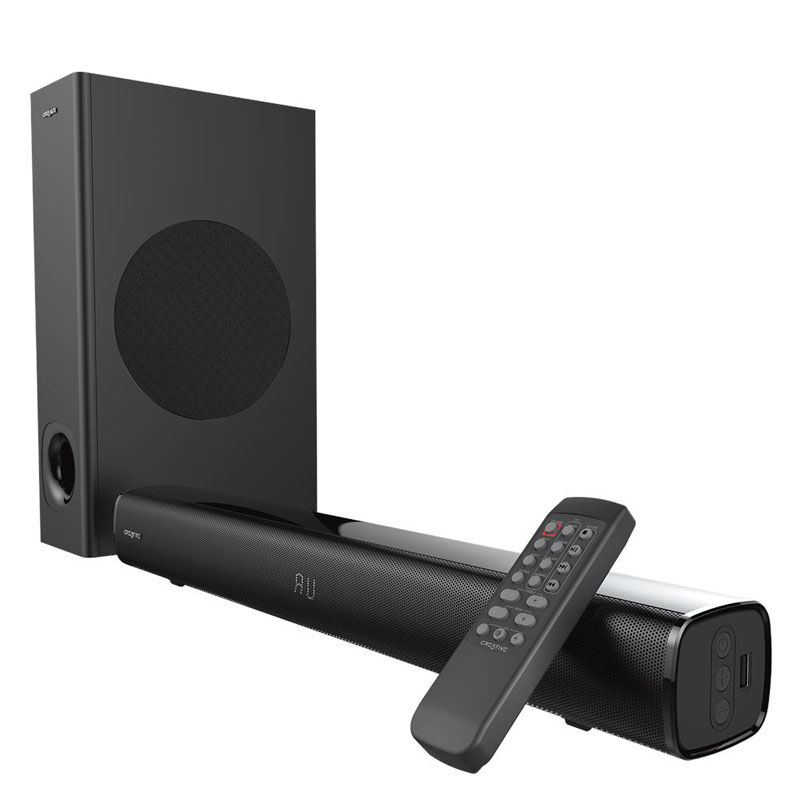 Creative Stage 2.1 soundbar with subwoofer