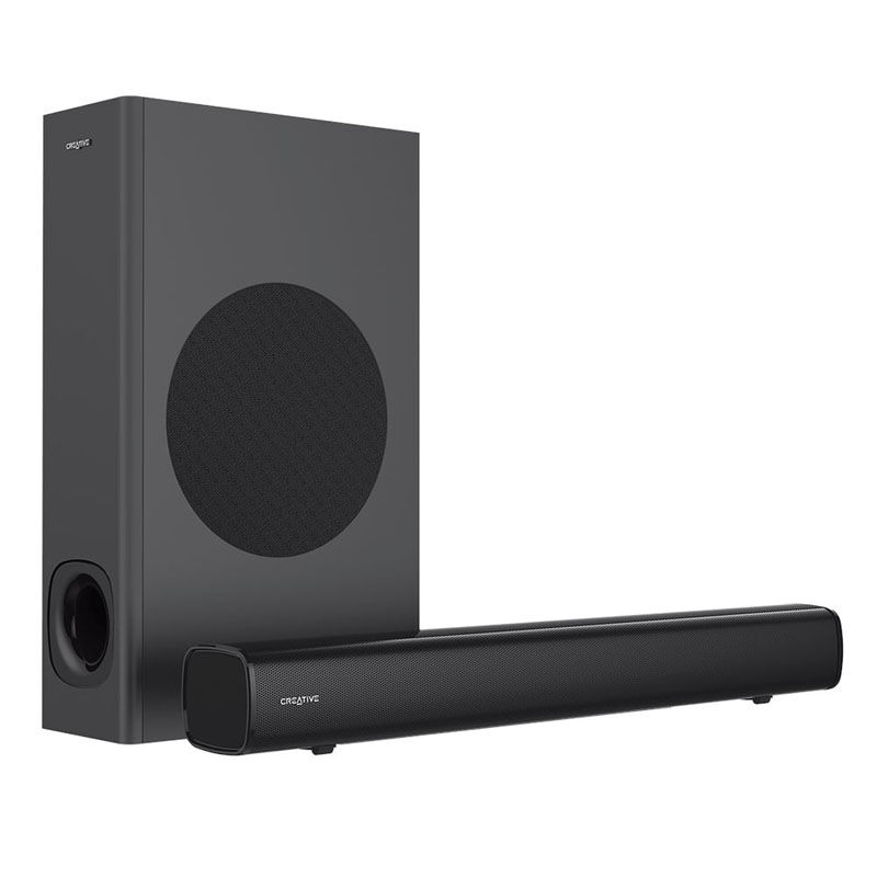 Creative Stage 2.1 soundbar with subwoofer