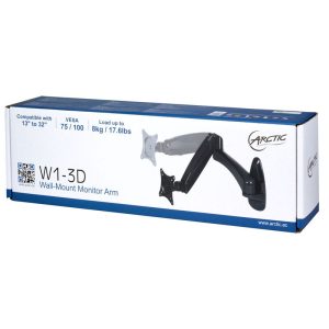 Arctic monitor bracket W1-3D, 3D-adjustable