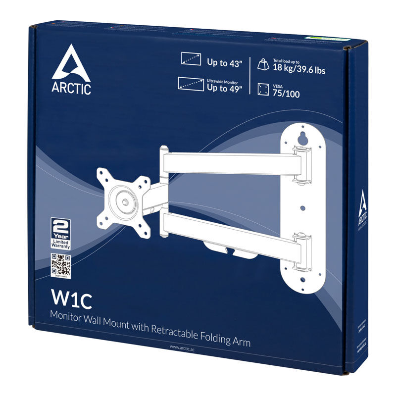 Arctic Monitor holder W1C - black