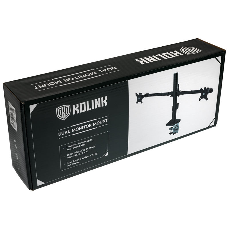 Kolink Chimera dual monitor holder - max. 36 inches : image 7