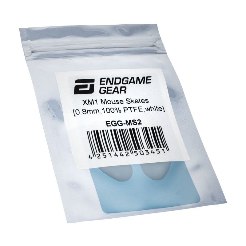 Endgame Gear XM1 mouse skates, 100% PTFE, milky white - single set : image 3