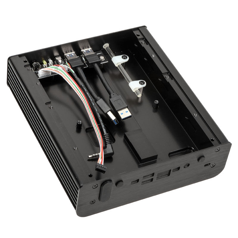 Akasa Newton S UCFF housing (Intel NUC), 65W power supply, OEM - black