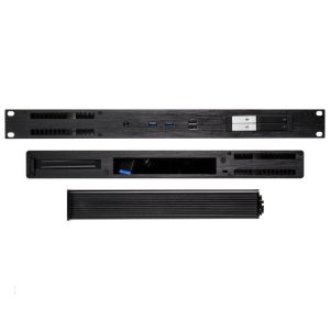 Akasa Galileo TU1 Thin-Mini-ITX 1U housing, OEM - black