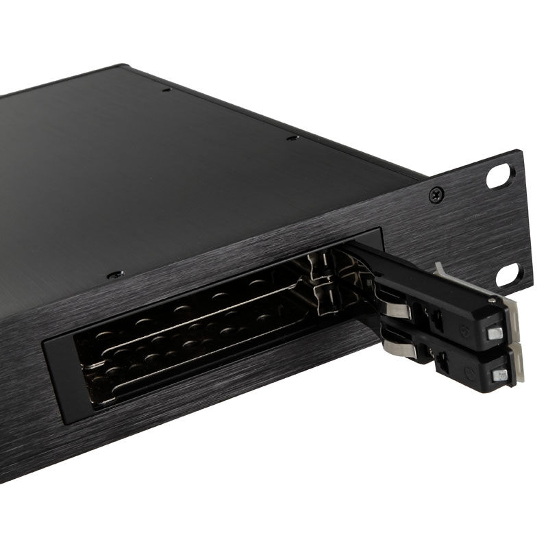 Akasa Galileo TU1 Thin-Mini-ITX 1U housing, OEM - black