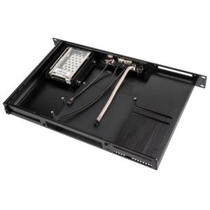 Akasa Galileo TU1 Thin-Mini-ITX 1U housing, OEM - black