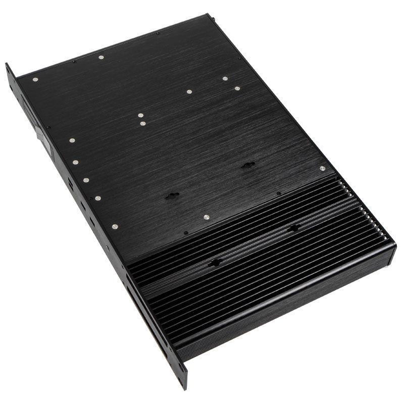 Akasa Galileo TU1 Thin-Mini-ITX 1U housing, OEM - black