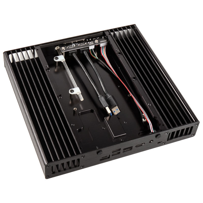 Akasa Plato X7 UCFF Enclosure (Intel NUC), OEM - black
