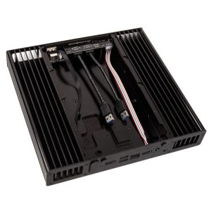 Akasa Plato X7D UCFF Enclosure (Intel NUC), OEM - Black