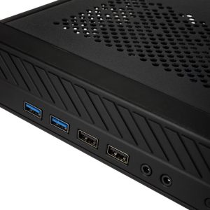 Akasa Cypher MX3 Thin Mini-ITX case, OEM - black