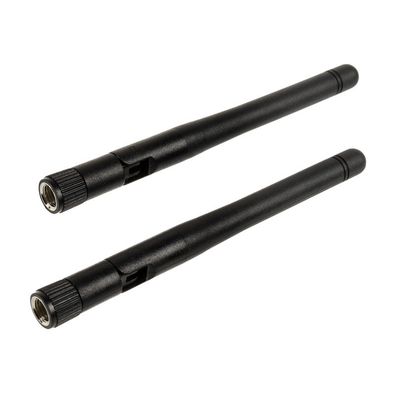 Akasa Omni-Directional Tri-Band WiFi Antenna - 2 Pack, Black