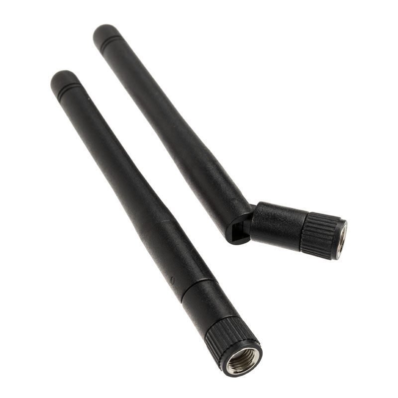 Akasa Omni-Directional Tri-Band WiFi Antenna - 2 Pack, Black