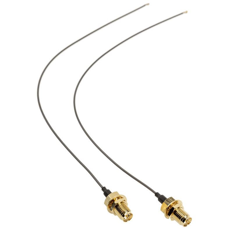 Akasa I-PEX MHF4L to RP-SMA cable - 2-pack, 22cm : image 1