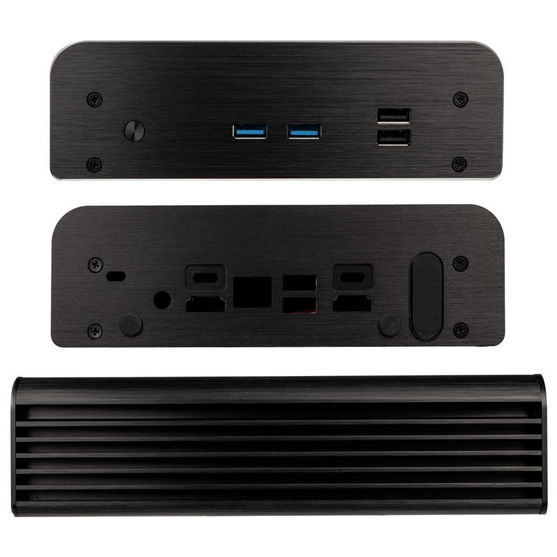 Akasa Newton TN UCFF (Intel NUC) case, OEM - black