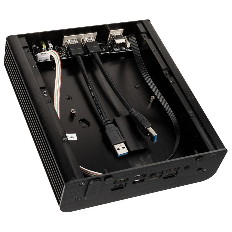 Akasa Newton TN UCFF (Intel NUC) case, OEM - black