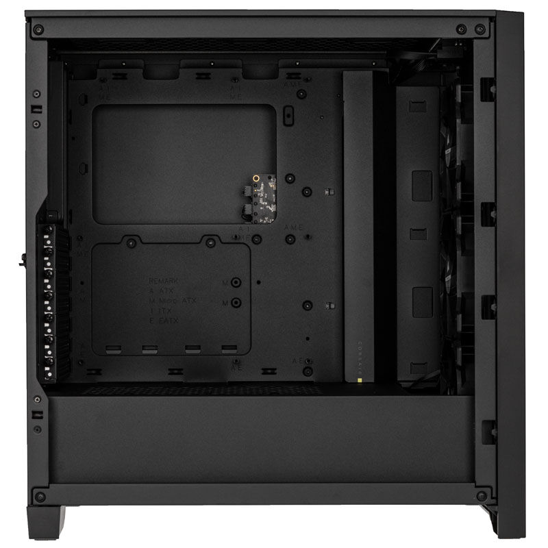Corsair iCUE 4000X RGB Tempered Glass Midi-Tower - Black Window