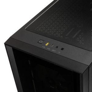 Corsair iCUE 4000X RGB Tempered Glass Midi-Tower - Black Window