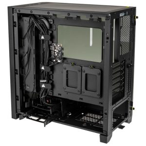 Corsair iCUE 4000X RGB Tempered Glass Midi-Tower - Black Window