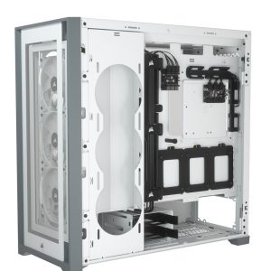 Corsair iCUE 5000X RGB Midi-Tower, Tempered Glass - white