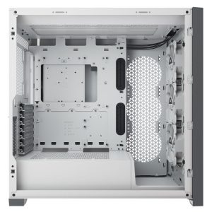 Corsair iCUE 5000X RGB Midi-Tower, Tempered Glass - white