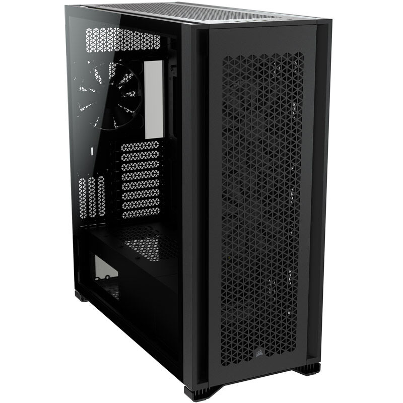 Corsair 7000D Airflow Big-Tower, Tempered Glass - black