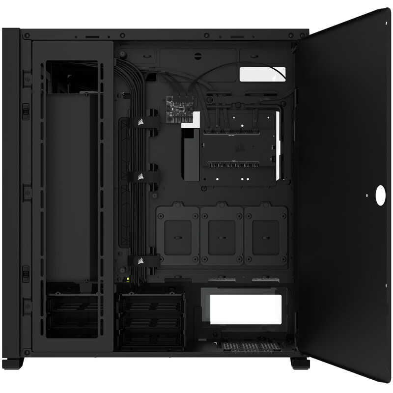 Corsair 7000D Airflow Big-Tower, Tempered Glass - black
