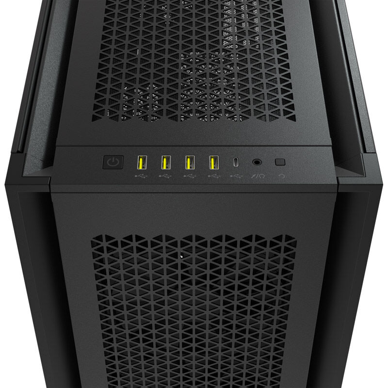 Corsair 7000D Airflow Big-Tower, Tempered Glass - black