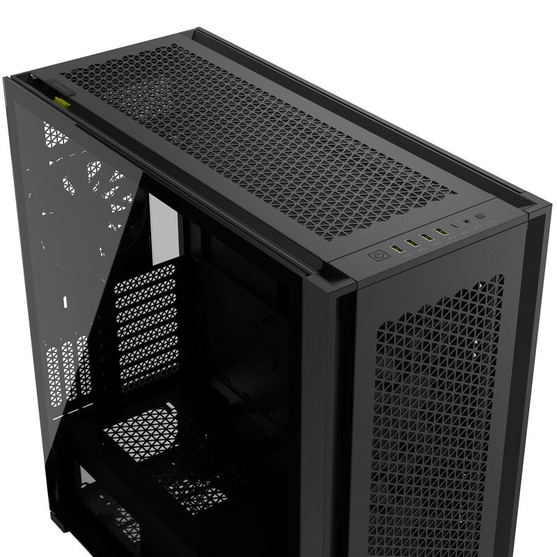 Corsair 7000D Airflow Big-Tower, Tempered Glass - black