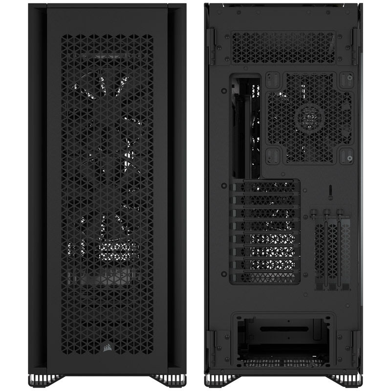 Corsair 7000D Airflow Big-Tower, Tempered Glass - black
