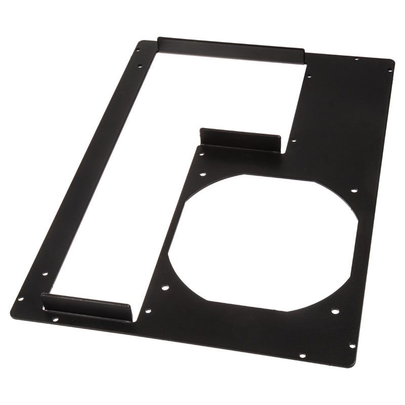DimasTech PCI-Backpanel Micro-ATX, 5 Slots - graphite black